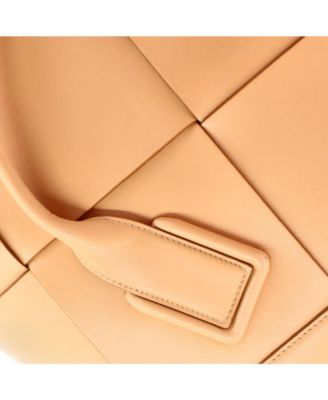 Medium Arco Bag Maxi Intrecciato Leather