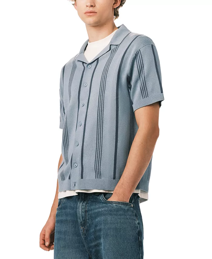 Men's Waldir Short-Sleeve Sweater - thumbnail 3