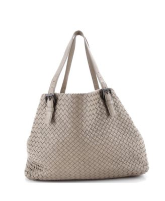 Large A-Shape Tote Intrecciato Nappa