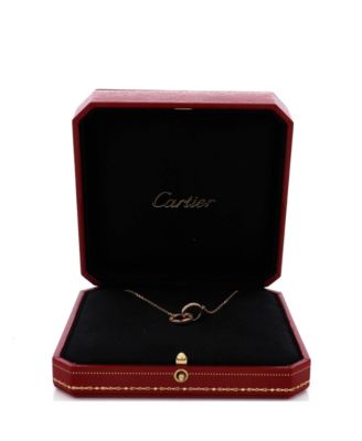 Love Interlocking Pave Necklace