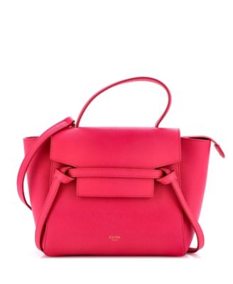 Nano Belt Bag Textured Leather