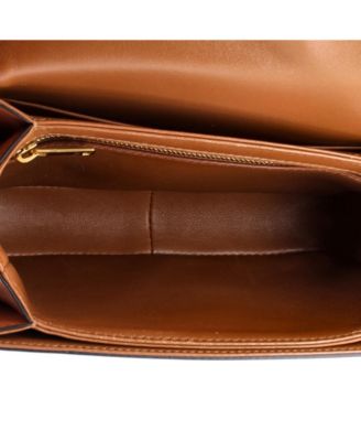 Teen Triomphe Shoulder Bag Canvas with Leather