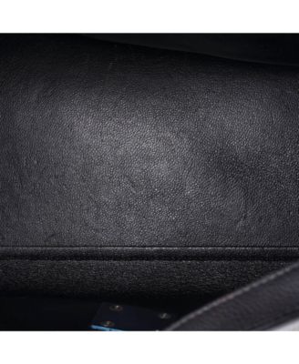 Small Trapeze Bag Leather with Patent