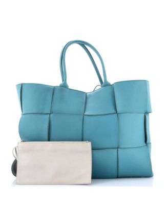 Large Arco Tote Maxi Intrecciato Leather