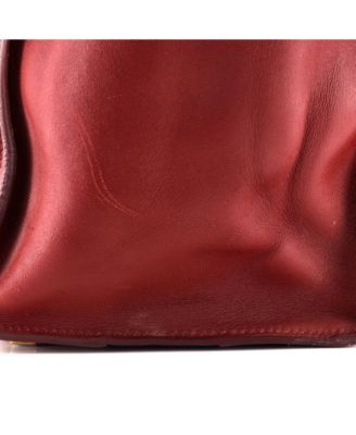 Medium Luggage Bag Smooth Leather