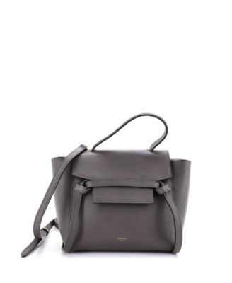 Nano Belt Bag Textured Leather