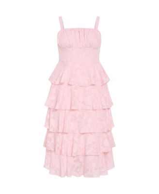 Women's Plus Size Daniela Ruffle Tier Dress
