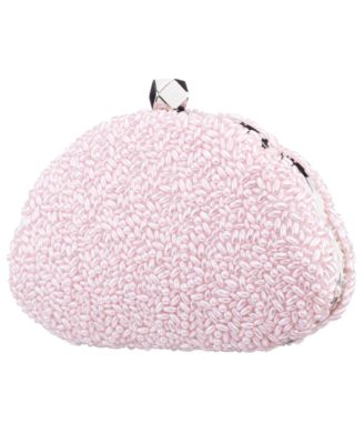 Hera Beaded Shell Shaped Small Clutch Handbag