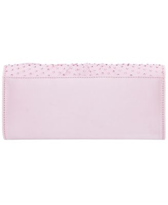 Unique Chiffon Twist Crystal Small Clutch Handbag