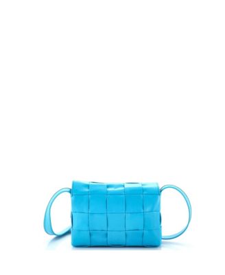Small Cassette Crossbody Bag Maxi Intrecciato Leather