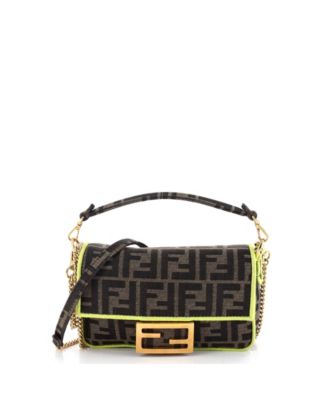 Mini Baguette NM Bag Zucca Canvas