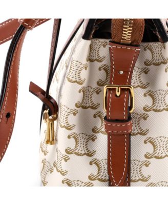 Small Teen Cabas De France Bag Triomphe Coated Canvas