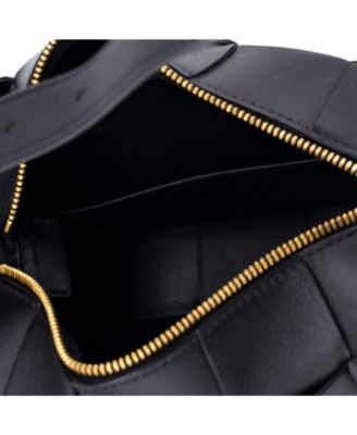 Small Brick Cassette Shoulder Bag Maxi Intrecciato Leather