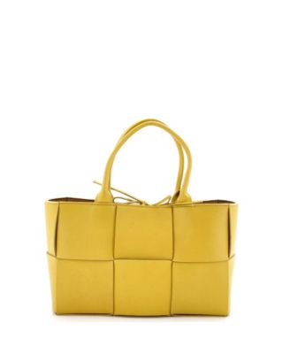 Small Arco Tote Maxi Intrecciato Leather