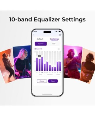 Aura S4T 7.1ch TV Soundbar with 4 Surround Speakers, Surround Sound System with Subwoofer, App Control, Bluetooth 6.0, HDMI/OPT/AUX