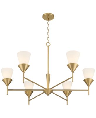 Caulfield 36" Wide 6-Light Chandelier