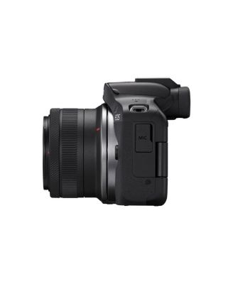 EOS R50 Mirrorless Camera, Black with RF-S 18-45mm f/4.5-6.3 IS STM Lens, 32GB SD Card, Shoulder Bag, 49mm Filter Kit, Cleaning Kit