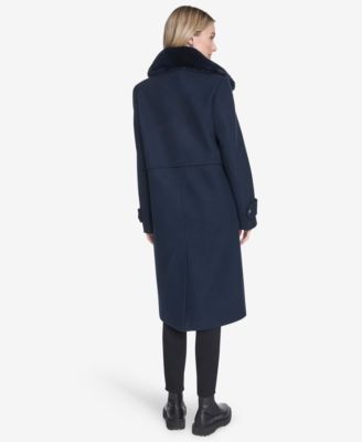 Olpae Sb Wool Twill Women's Coat With Back Vent
