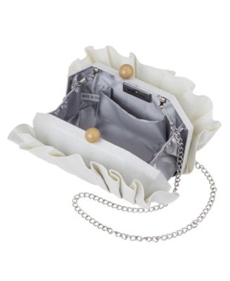 Reef Shell Minaudiere Small Clutch Handbag
