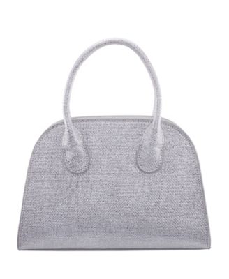 Yorke Metallic Small Satchel Handbag