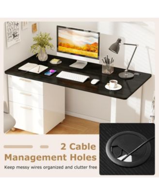 Universal Tabletop for Standard and Standing Desk Frames