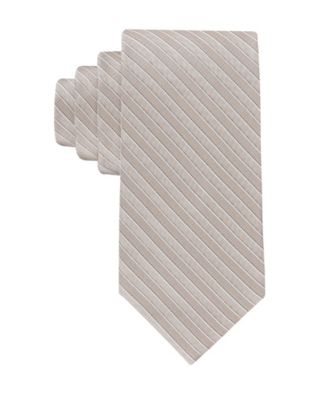 Men's Classic Fit Manzon Striped Tie