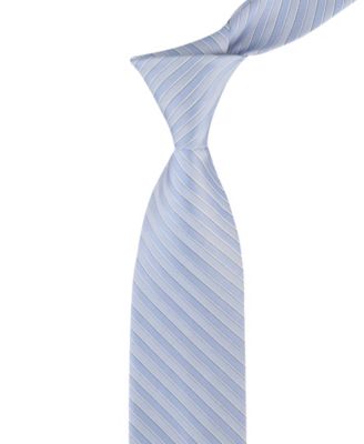 Men's Classic Fit Manzon Striped Tie