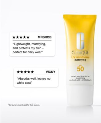 UV Solutions Mattifying Sunscreen SPF 50 Face Cream, 1.3 oz.