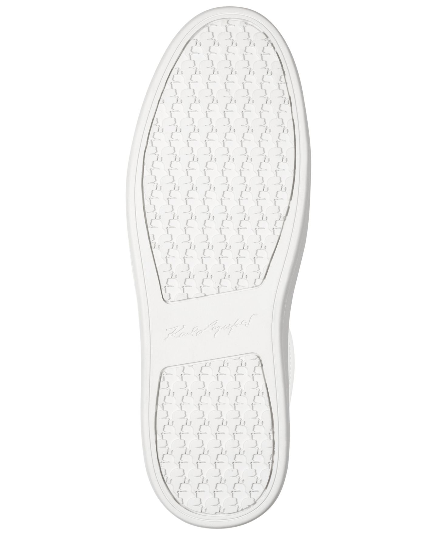 Мужские кроссовки KARL LAGERFELD PARIS Side Logo Lace-Up, цвет: Серый — фото 5