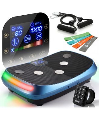 Rumblex 4D Vibration Plate Exercise Machine – Triple Motor Oscillation, Linear & Pulsation for Whole Body Fitness