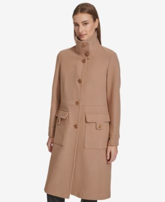 Women's Almedia Sb Wool Twill Coat With Back Belt