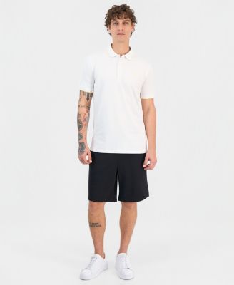 Men's Cotton-Blend Tipping Polo Shirt