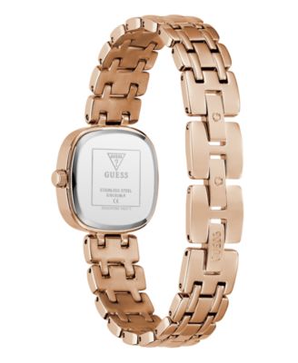 Women's Rose Gold-Tone Stainless Steel Analog Watch, 25mm