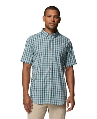 Men's Rapid Rivers Short-Sleeve Plaid Shirt