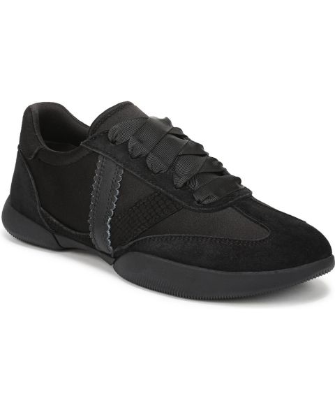 Женские кроссовки Vionic Arabelle Lace Up, цвет: Чёрный / Кожаный
