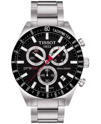 Tissot - Men's Swiss Chronograph PRS 516 Stainless Steel Bracelet Watch 42mm T0444172105100