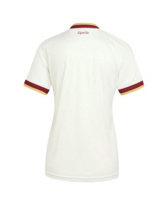 Women's White Spain National Team FIFA X World Cup 2026 Away Replica Jersey