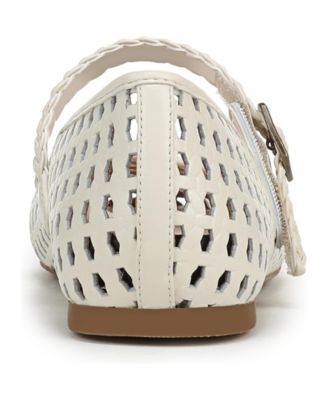 Womens Alameda Woven Mary Jane Flats