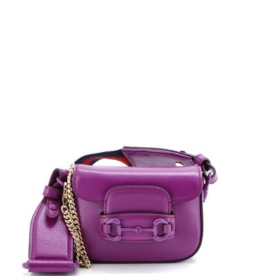 Super Mini Horsebit 1955 Shoulder Bag Leather