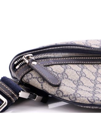 Small Belt Bag GG Coated Canvas with Leather