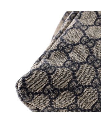 Large Web Loop Flat Messenger GG Coated Canvas