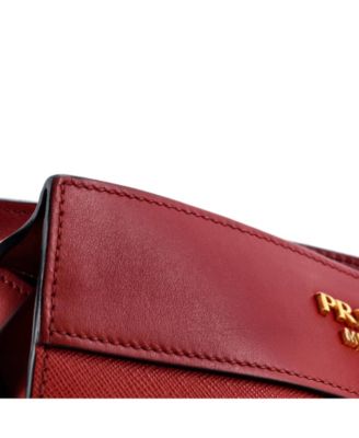 Small Esplanade Crossbody Bag Saffiano with City Calf