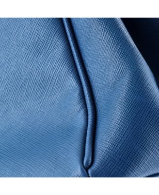 Large Lux Open Tote Saffiano Leather