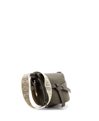 Small Gate Dual Shoulder Bag Leather