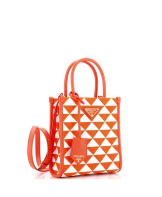 Mini Symbole Shopper Tote Jacquard
