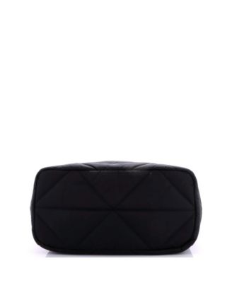 Padded Pet Carrier Tote Quilted Re-Nylon