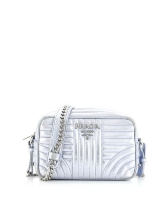 Small Camera Bag Diagramme Quilted Leather