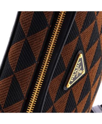 Symbole Zip Around Shoulder Bag Jacquard