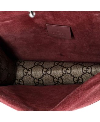 Mini Dionysus Bag Blooms Print GG Coated Canvas