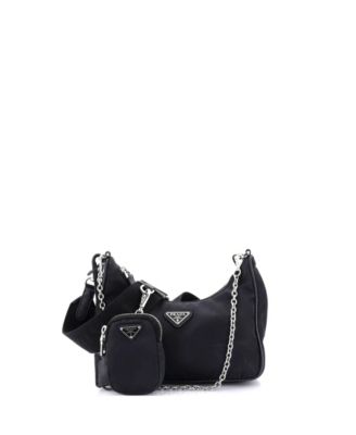 Small Re-Edition 2005 Shoulder Bag Tessuto